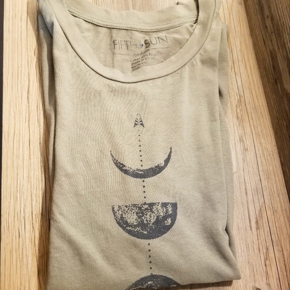 Olive green muscle shirt